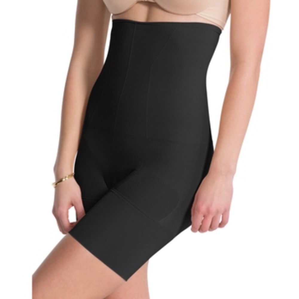 Red Hot Spanx High Waist Mid Thigh Shaper M